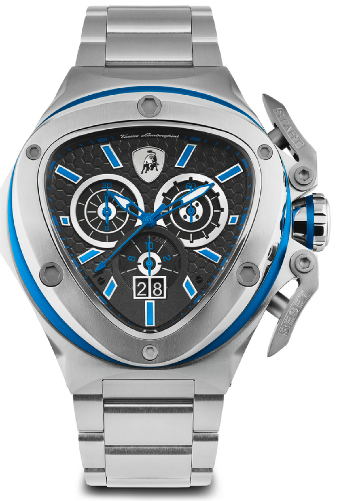 Tonino Lamborghini Spyder X SS Chronograph Date steel Blue Tonino Lamborghini Spyder X SS Chronograph Date steel Blue