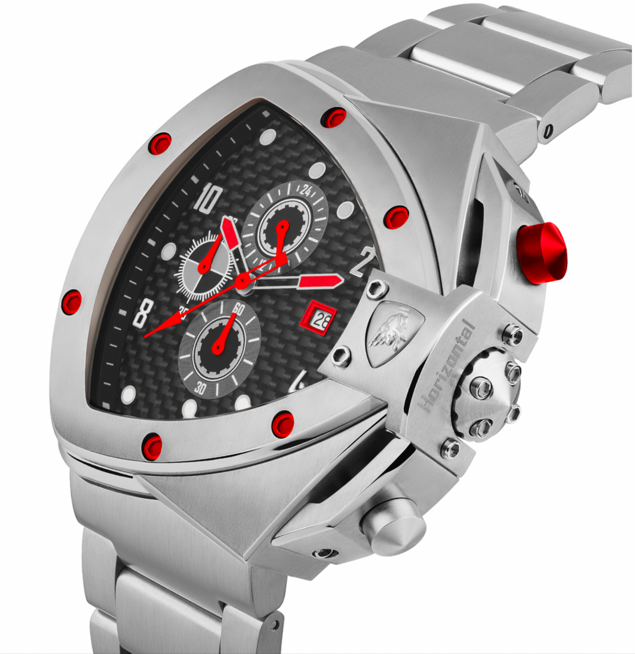 Tonino Lamborghini Men's Chronograph Watch Spyder Horizontal Red T20SH-A-B
