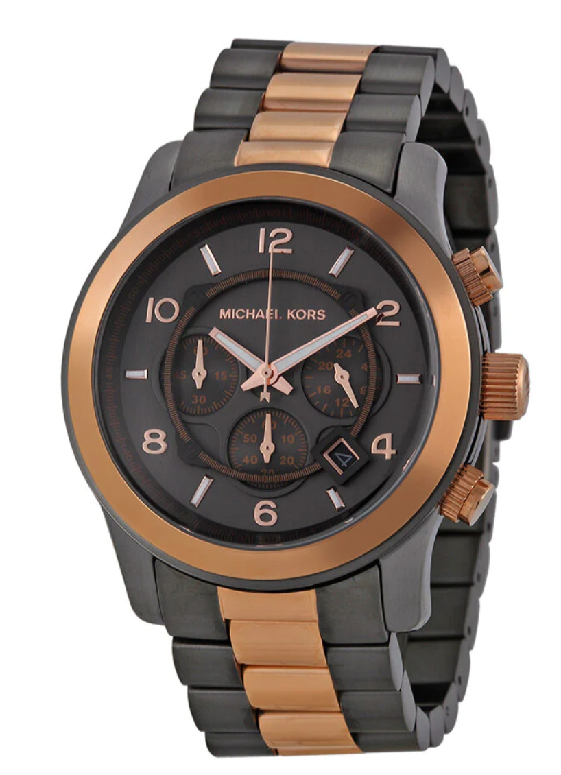 Michael Kors Watch Runway Chronograph Two-tone Unisex Watch MK8189