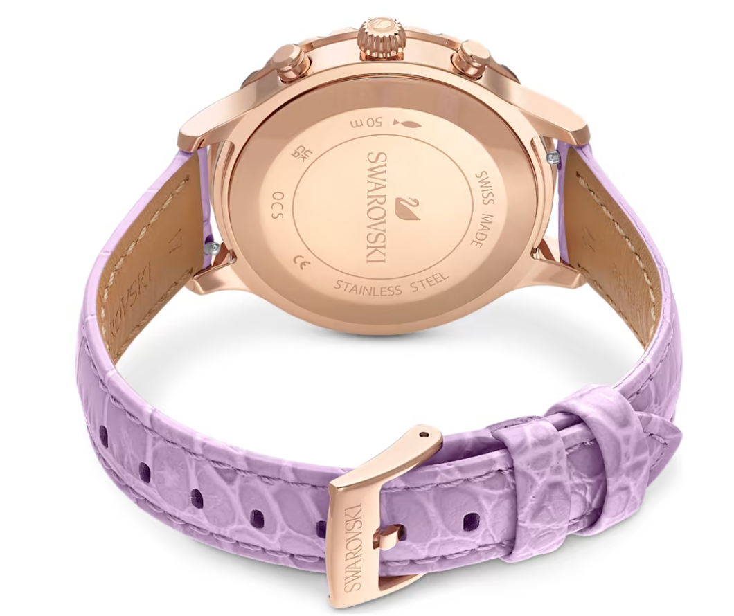 Swarovski Watch Octea Lux Chrono Purple 5632263