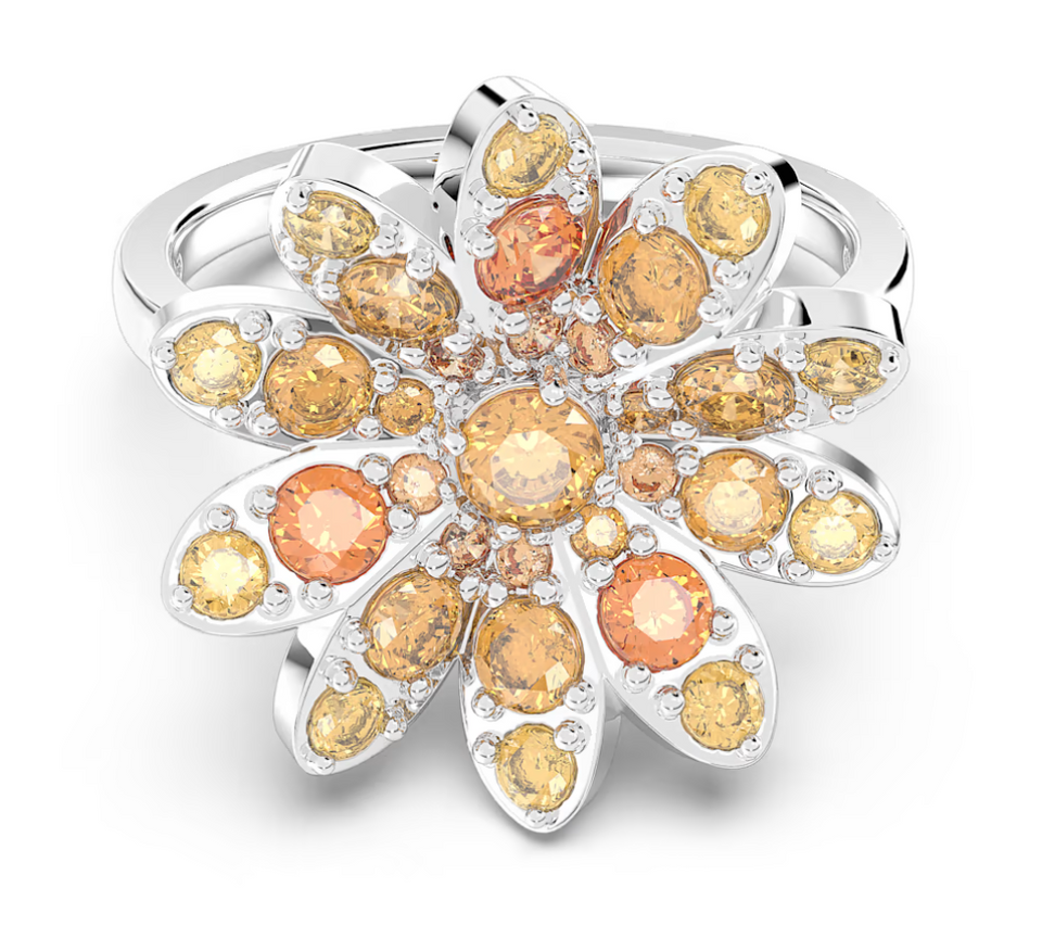 Swarovski Eternal Flower Ring Multicoloured – Watches & Crystals