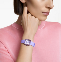 Thumbnail for Swarovski Watch Lucent with Silicone Strap Violet 5624376