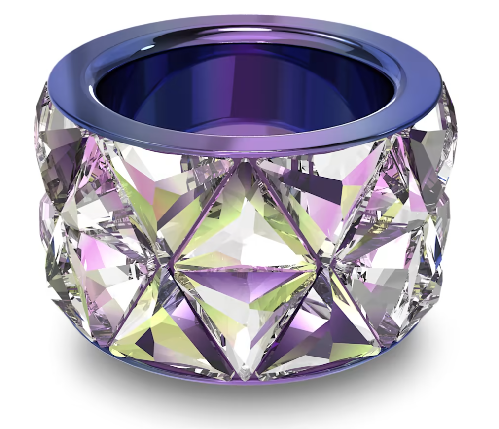 Swarovski Curiosa Ring Cocktail Violet