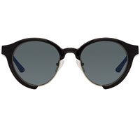 Thumbnail for Orlebar Brown Oval Oval Black with Grey Lenses OB47C1SUN