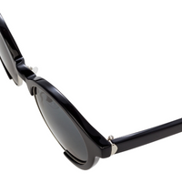 Thumbnail for Orlebar Brown Oval Oval Black with Grey Lenses OB47C1SUN