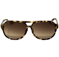 Thumbnail for Kris Van Assche Sunglasses Tortoise Shell with Brown Graduated Lenses KVA20C1SUN
