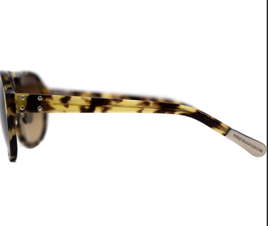 Kris Van Assche Sunglasses Tortoise Shell with Brown Graduated Lenses KVA20C1SUN