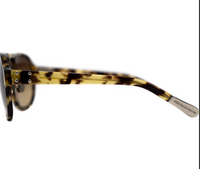 Thumbnail for Kris Van Assche Sunglasses Tortoise Shell with Brown Graduated Lenses KVA20C1SUN