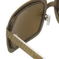 Thumbnail for Alexander Wang Sunglasses Rectangular Antique Brass AW16C1SUN
