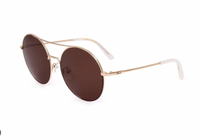 Thumbnail for Karl Lagerfeld Women's Sunglasses Pilot Brown KL283S 525