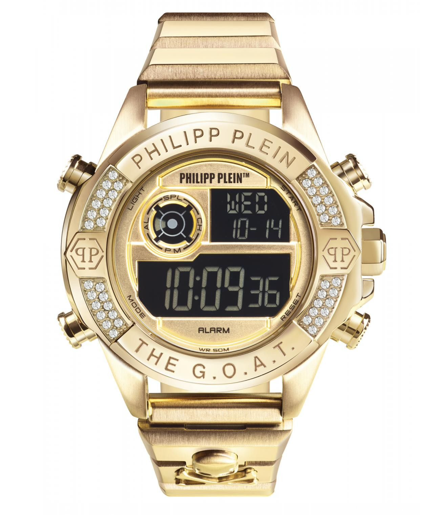Philipp Plein Digital Watch The G.O.A.T. Gold PWFAA0621