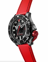Thumbnail for M2Z Men's Watch Diver 200 Red IP Gun 200-005