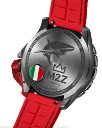 Thumbnail for M2Z Men's Watch Diver 200 Red IP Gun 200-005