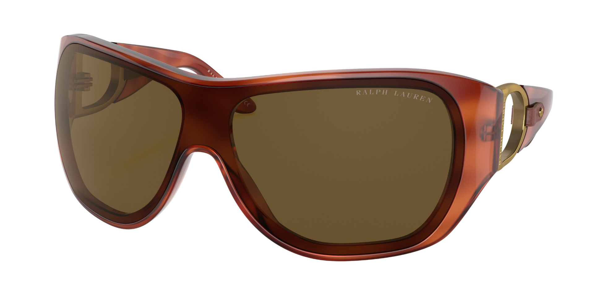 Ralph Lauren Men's Sunglasses Shield Orange RL8189Q 590773