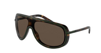 Thumbnail for Ralph Lauren Men's Sunglasses Shield Tortoise/Green RL7069 900573