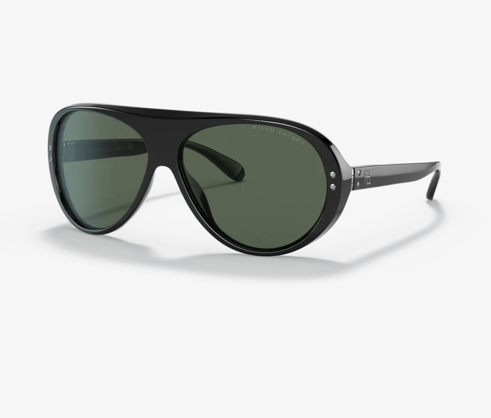 Ralph Lauren Unisex Sunglasses Pilot Black RL8194 500171