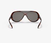 Thumbnail for Ralph Lauren Unisex Sunglasses Pilot Striped Havana/ Silver Mirror RL8194 50076G