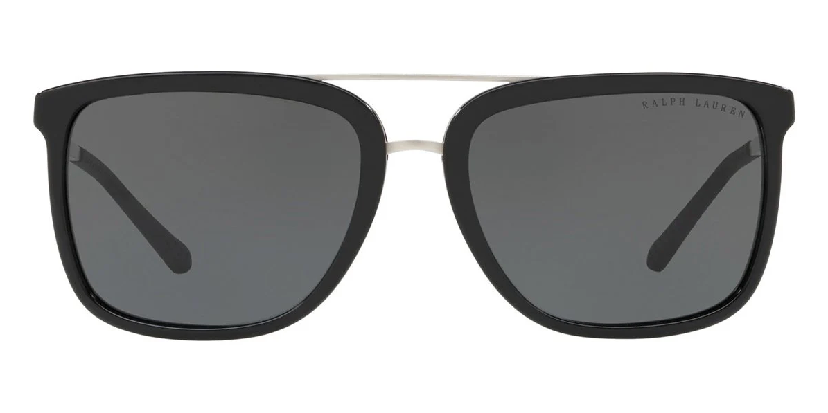 Ralph Lauren Women's Sunglasses Browline Black/Grey RL8164 500187