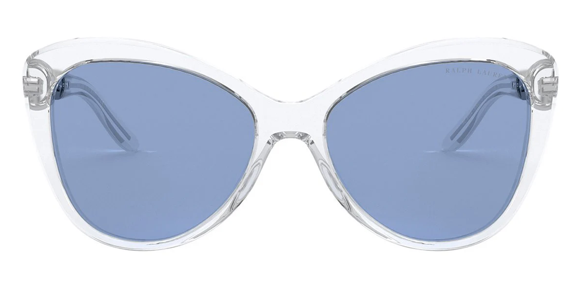 Ralph Lauren Women's Sunglasses Butterfly Clear/Blue RL8184 500272