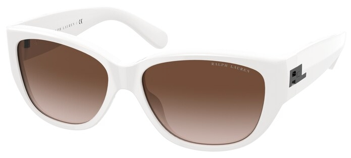 Ralph Lauren Women's Sunglasses Butterfly White RL8193 554413