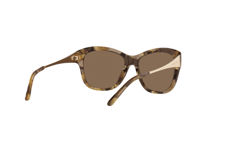 Ralph Lauren Women's Sunglasses Oversized Butterfly Mustard Marble RL8187 590973