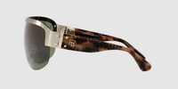 Thumbnail for Ralph Lauren Women's Sunglasses Shield Tortoise/Green RL7070 911671