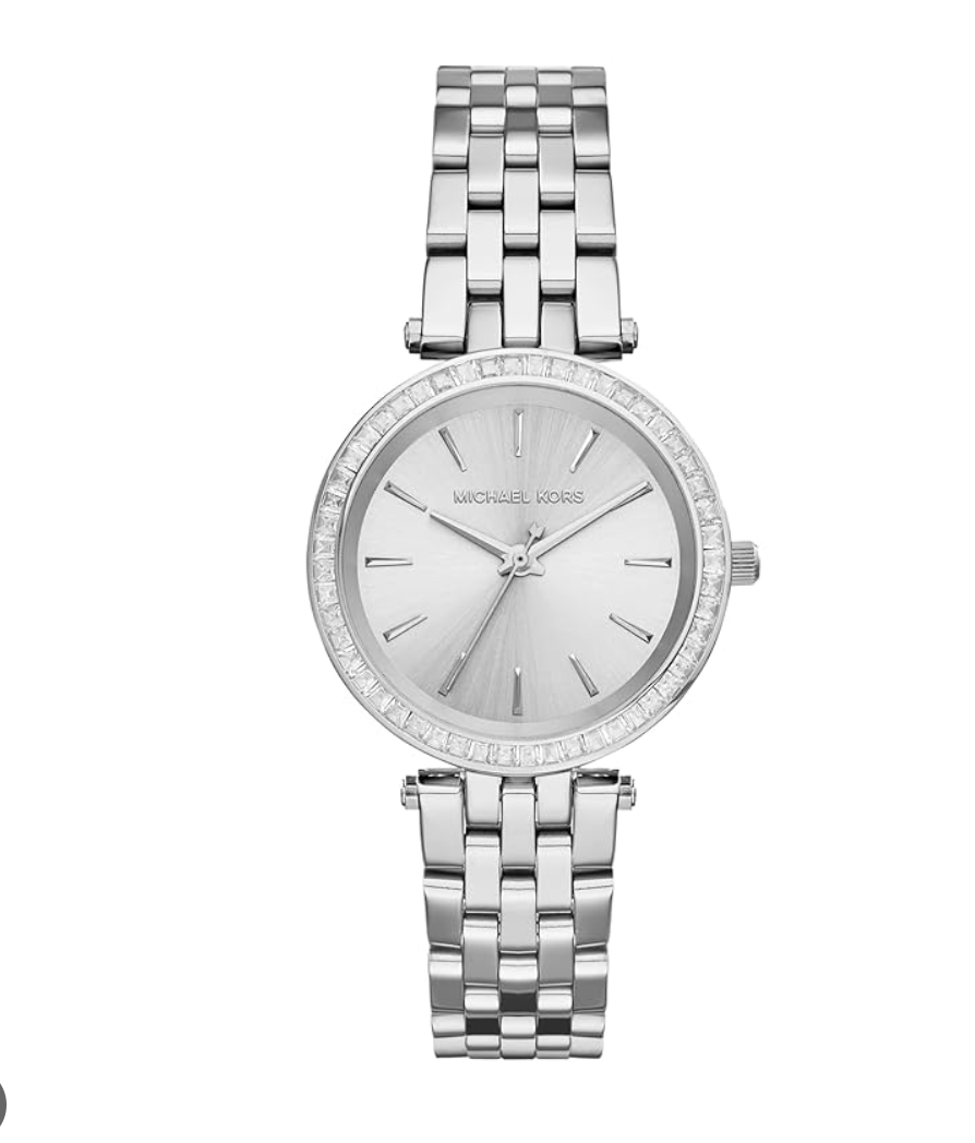 Michael Kors Ladies Watch Darci Mini 33mm Silver MK3364