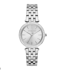 Thumbnail for Michael Kors Ladies Watch Darci Mini 33mm Silver MK3364