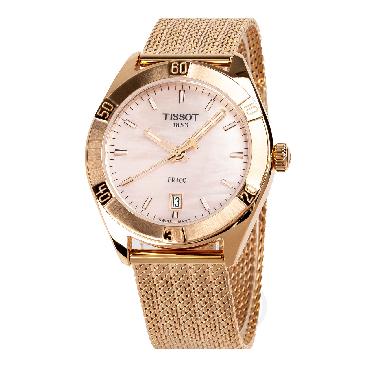 Tissot PR 100 Classic 36mm Rose Gold Ladies' Watch T1019103315100