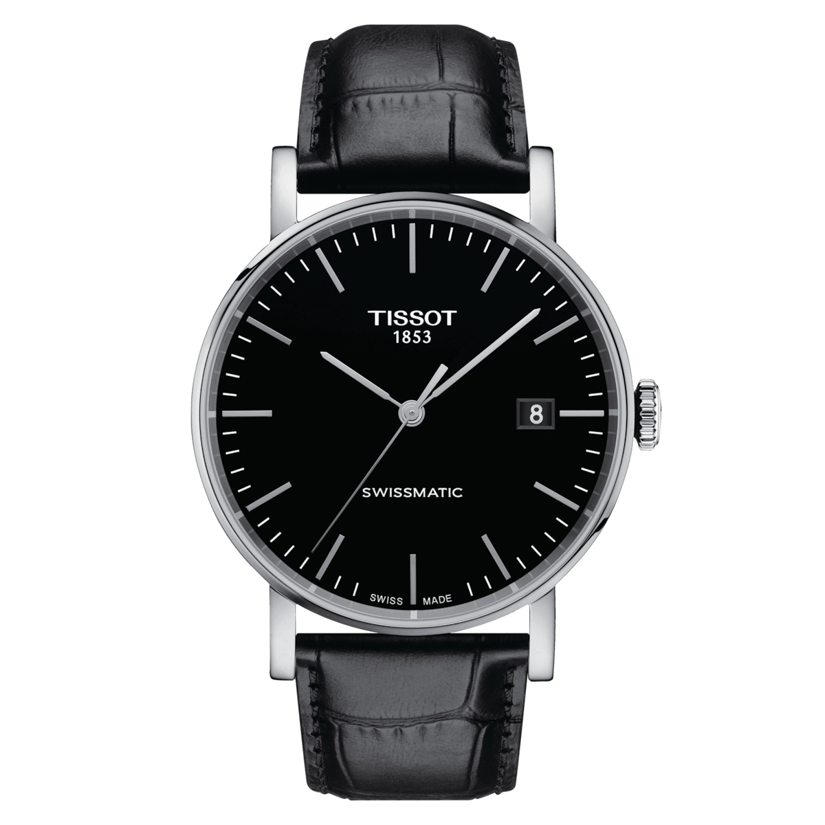 Tissot Men's Watch Everytime Swissmatic 40mm Black T1094071605100