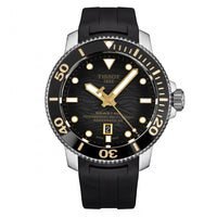 Thumbnail for Tissot Men's Automatic Diver Watch 46mm Seastar 2000 Professional Powermatic 80 Black