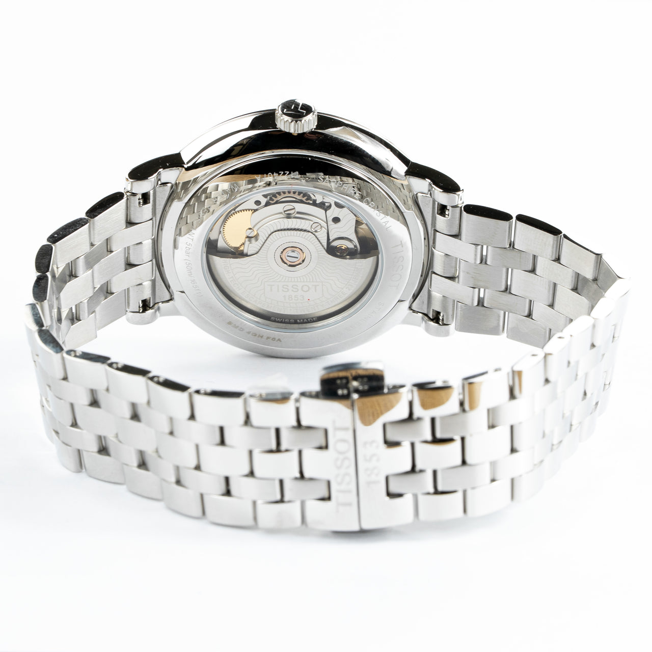 Tissot Men's Automatic Watch 40mm Carson Premium Powermatic 80 Silver