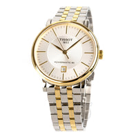 Thumbnail for Tissot Men's Automatic Watch 40mm Carson Premium Powermatic 80 Gold Two-Tone