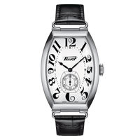 Thumbnail for Tissot Ladies Watch Heritage Porto Hand Wind Black White T1285051601200