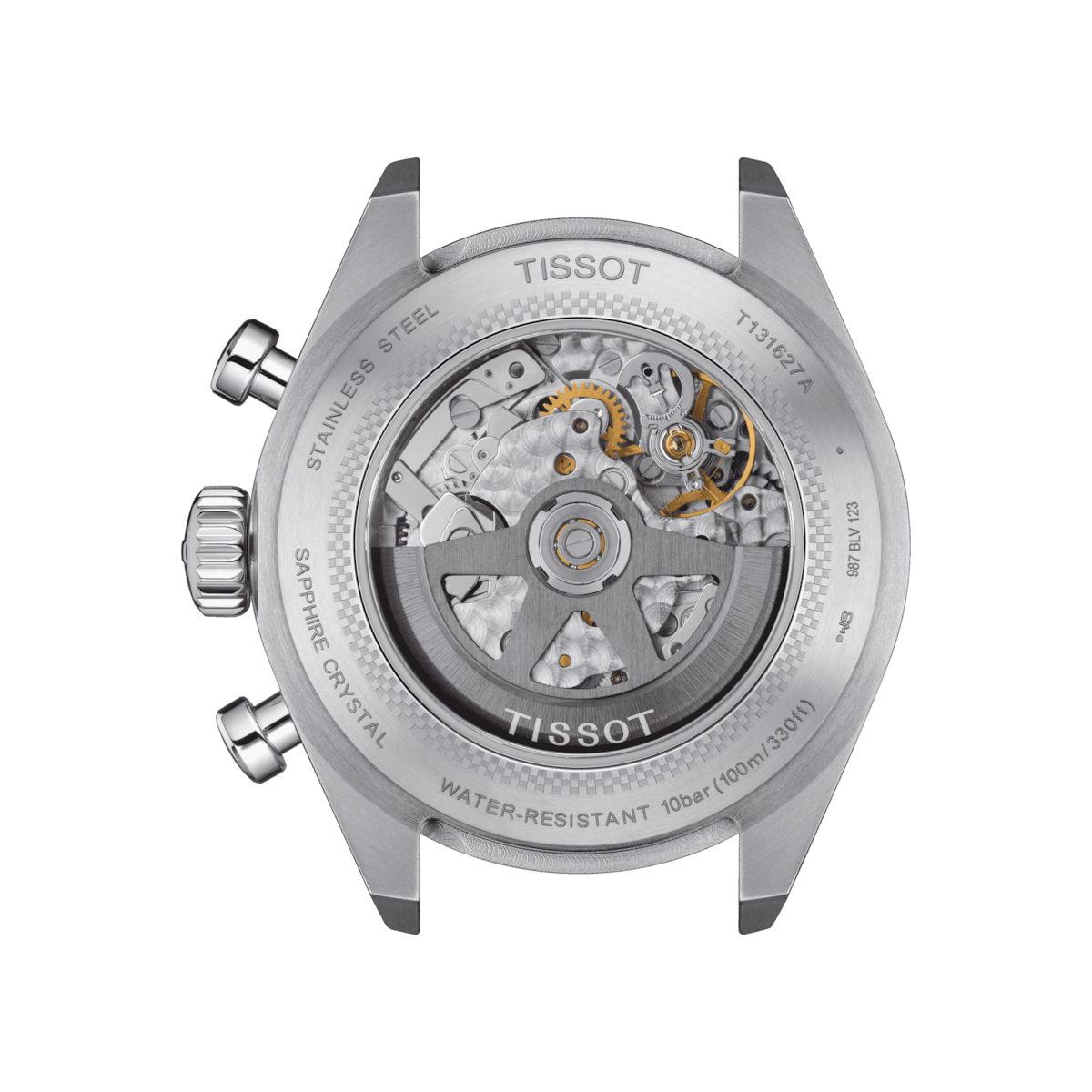 Tissot Men's Watch PRS 516 Automatic Chronograph 45mm Steel Black T1316271105200