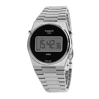 Thumbnail for Tissot PRX Digital 35mm Silver Black Unisex Watch T1372631105000
