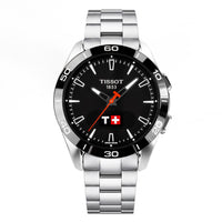 Thumbnail for Tissot Men's Solar Smartwatch 44mm T-Touch Connect Sport Silver Black