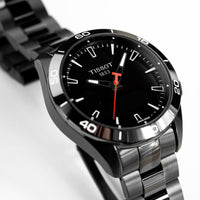 Thumbnail for Tissot Men's Solar Smartwatch 44mm T-Touch Connect Sport Black