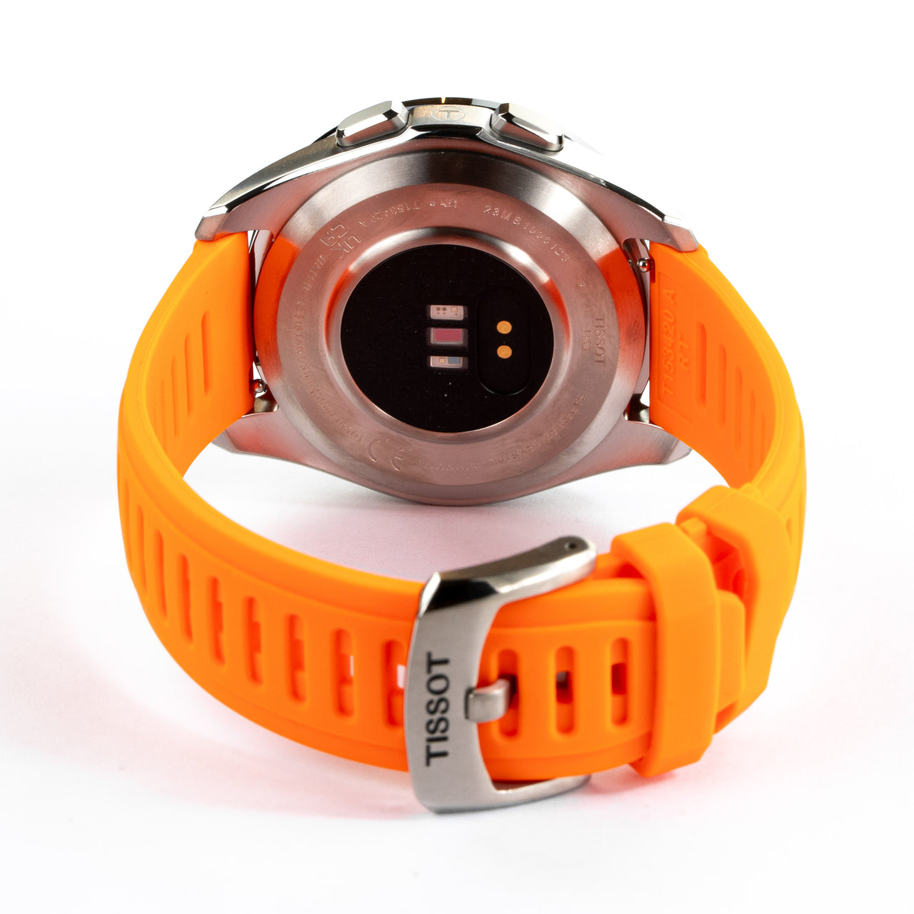 Tissot Men's Solar Smartwatch 44mm T-Touch Connect Sport Orange