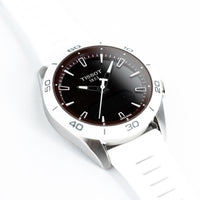 Thumbnail for Tissot Unisex Solar Smartwatch 44mm T-Touch Connect Sport White