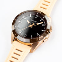 Thumbnail for Tissot Unisex Solar Smartwatch 44mm T-Touch Connect Sport Rose Gold