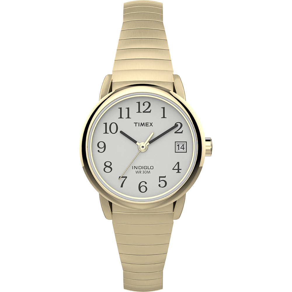 Timex Easy Reader Classic Ladies White Watch T2H351