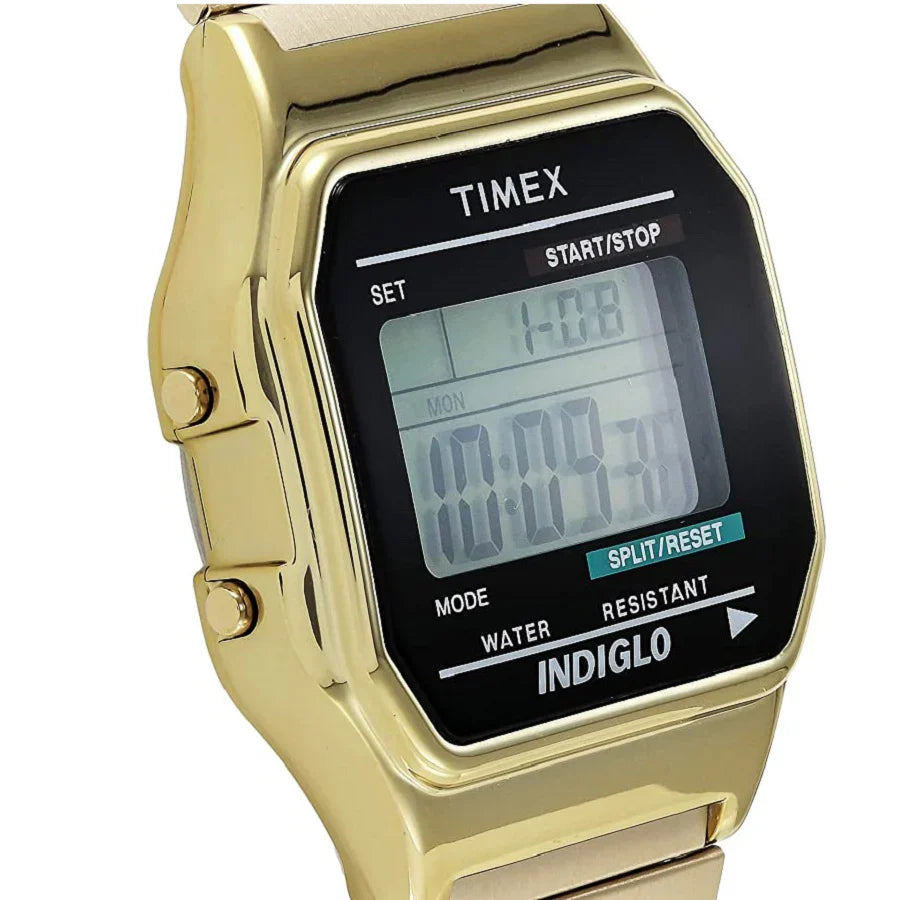 Timex indiglo gold watch sale
