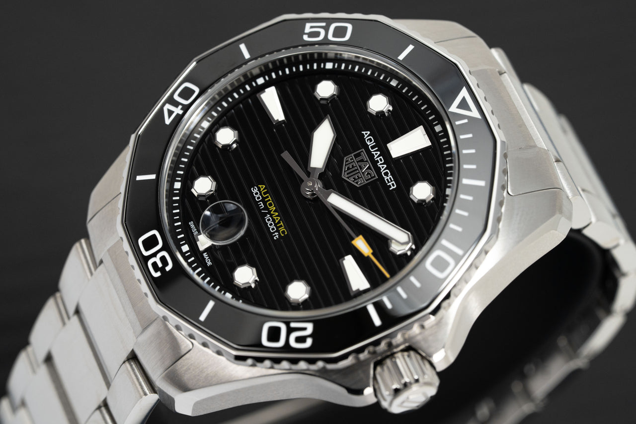 Tag Heuer Watch Automatic Aquaracer Professional 300 Black WBP201A.BA0632