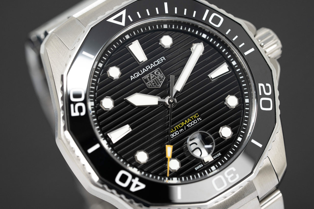 Tag Heuer Watch Automatic Aquaracer Professional 300 Black WBP201A.BA0632