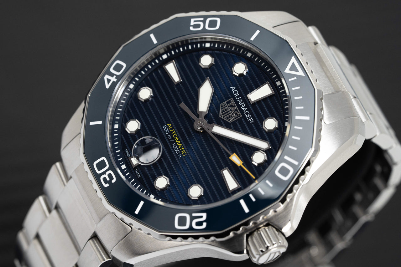 Tag Heuer Watch Automatic Aquaracer Professional 300 Blue WBP201B.BA0632