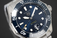 Thumbnail for Tag Heuer Watch Automatic Aquaracer Professional 300 Blue WBP201B.BA0632