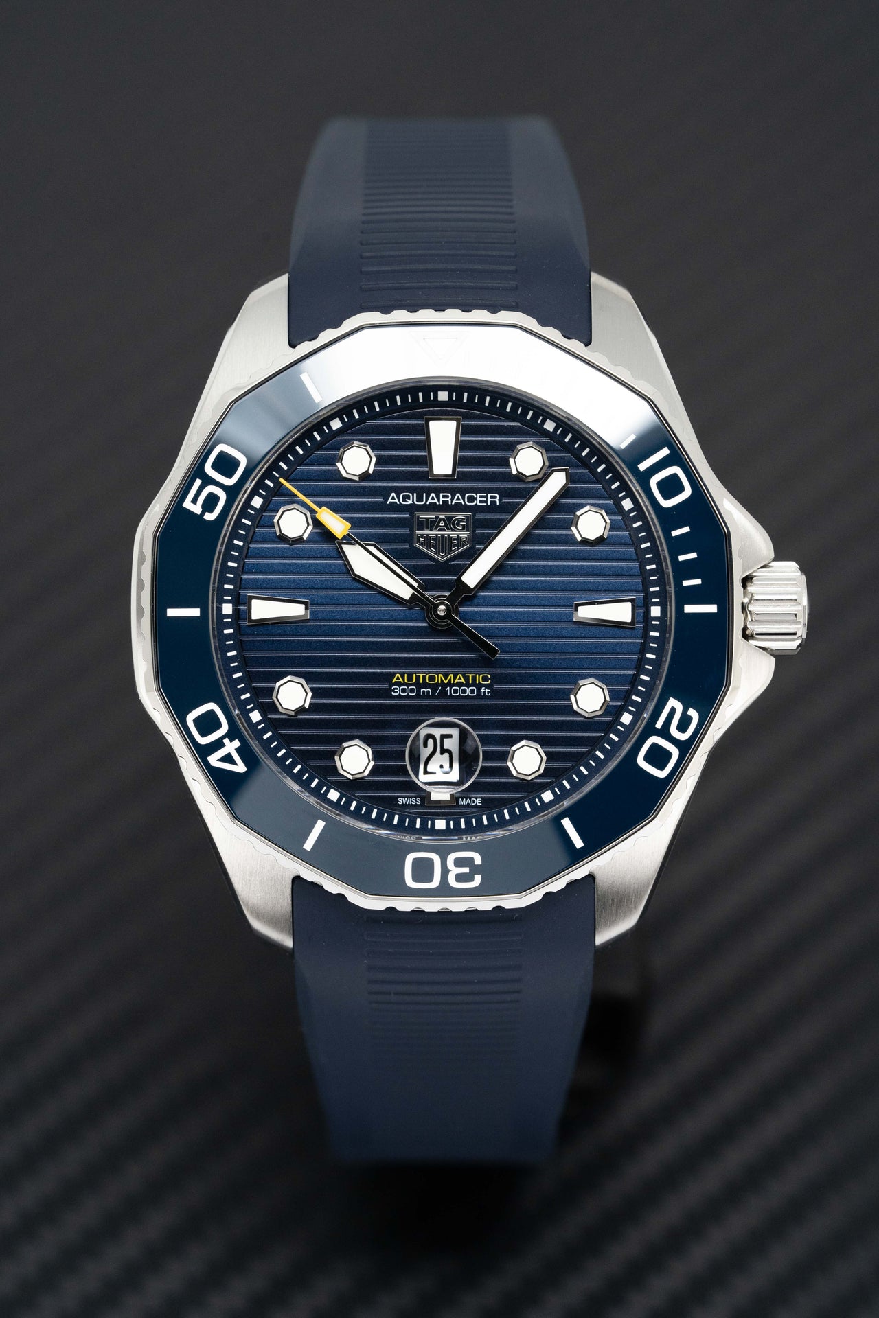 Tag Heuer Watch Automatic Aquaracer Professional 300 Blue Strap WBP201B.FT6198