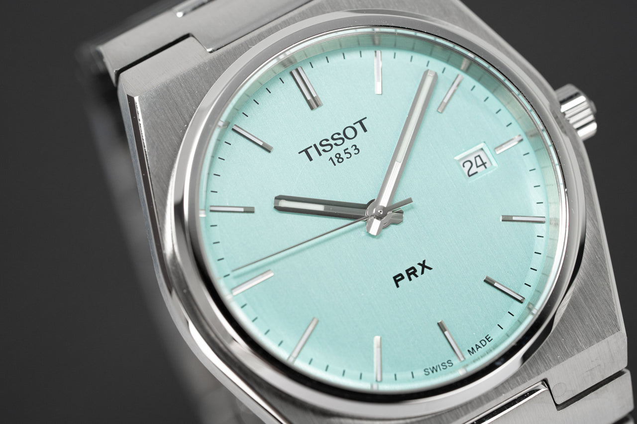 Tissot Men's Watch PRX Mint Green T1374101109101