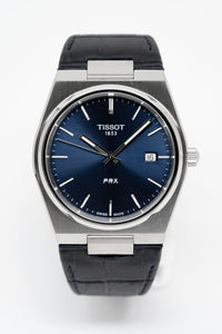 Thumbnail for Tissot Men's Watch PRX Blue Leather T1374101604100